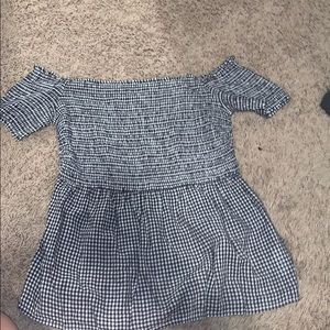 off the shoulder top